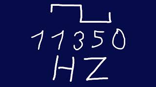 11350 hz square