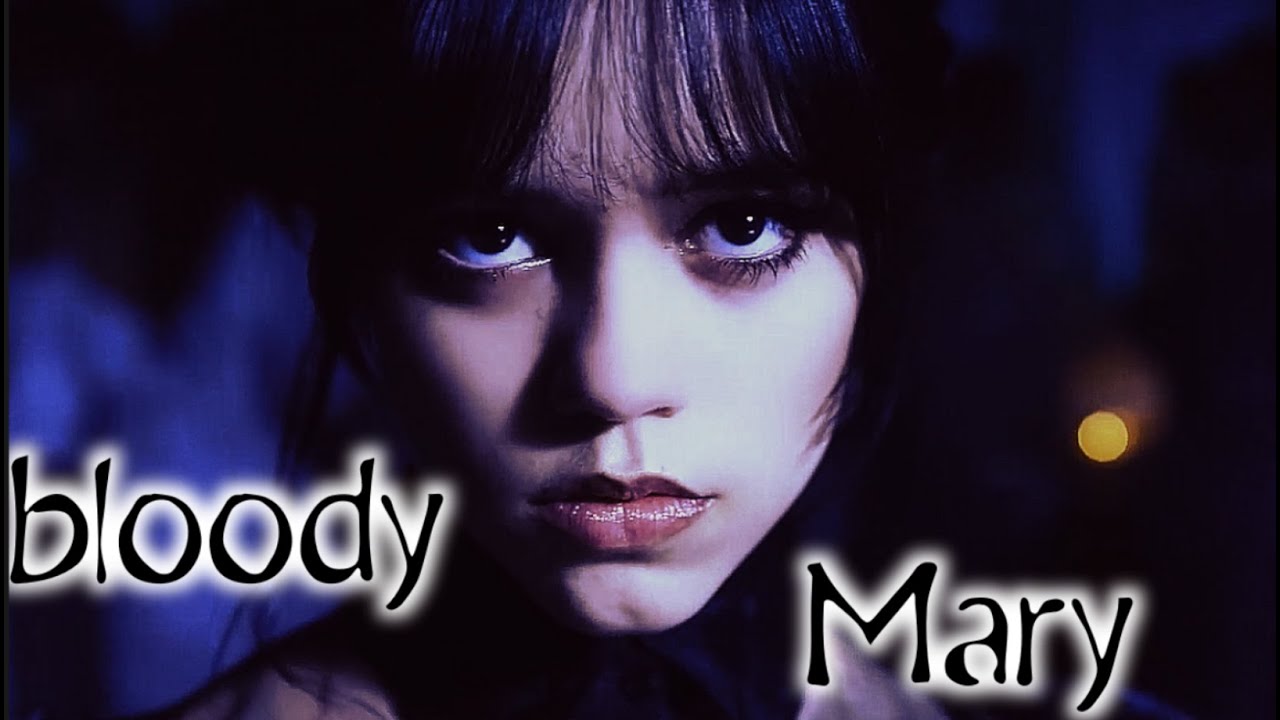 Wednesday Addams Bloody Mary Lady Gaga (Sped Up/TikTok Version) [4K