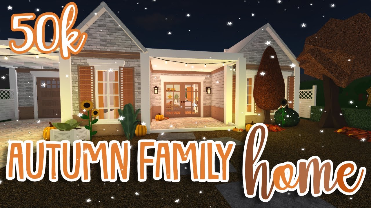 AUTUMN FAMILY HOME]50K]ROBLOX]BLOXBURG] YouTube
