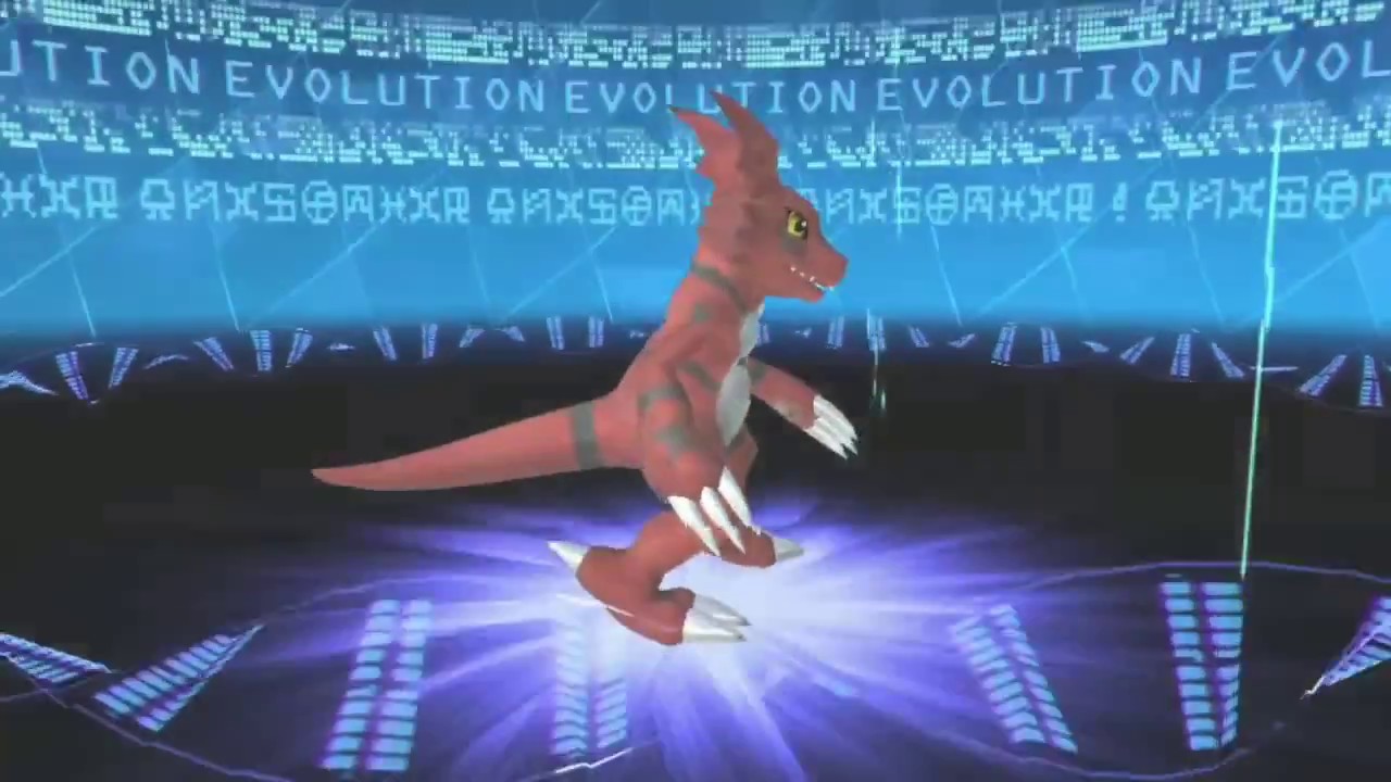 Digimon world next order Guilmon to Growlmon Season 3 theme