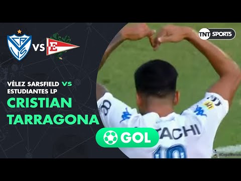 Cristian Tarragona (1-0) Vélez vs Estudiantes LP | Fecha 3 Grupo B - Fase Complement. Copa Maradona