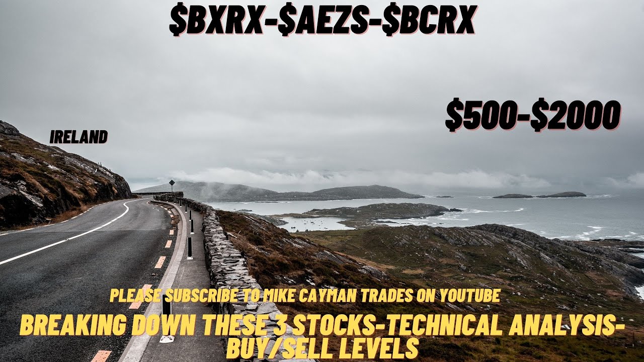 bxrx stock  Update New  #BXRX-#AEZS-#BCRX-$500-$2000-Technical Analysis-Buy/Sell Levels