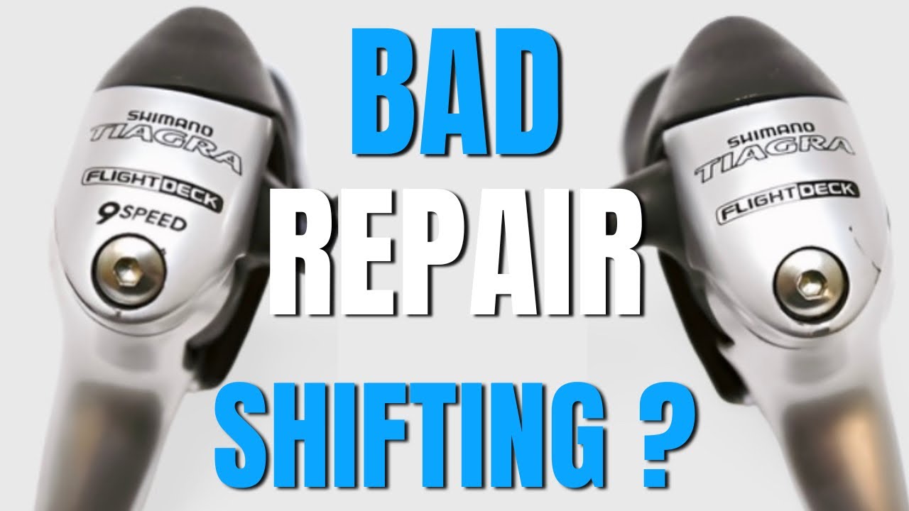 How to fix poor shifting gear change TIAGRA 4400 #shimano #tiagra #shifters  - YouTube
