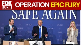 President Trump Attends Memphis Safe Task Force Roundtable In Tennessee
