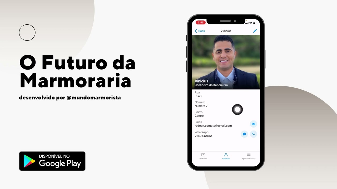 Apresentação App para Marmoraria