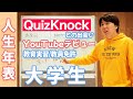 【人生年表】大学生時代を振り返ります！【東京大学】【QuizKnock】