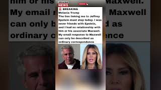 🚨 Melania Trump Addresses Epstein Claims: “The Lies… Must Stop Today”