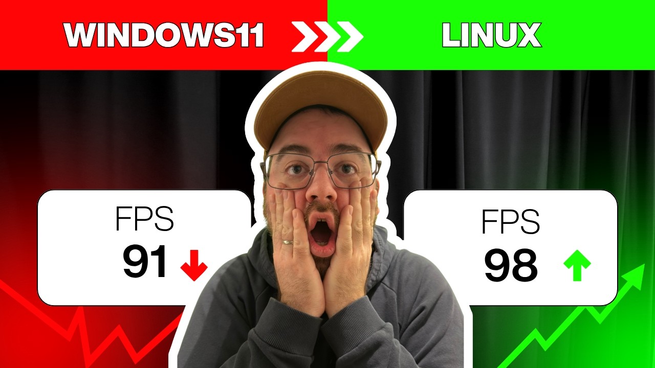 Linux ist schneller als Windows. Beim Zocken. Die Zahlen sind eindeutig.