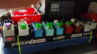 Roland micro cube run off pedal board power supply