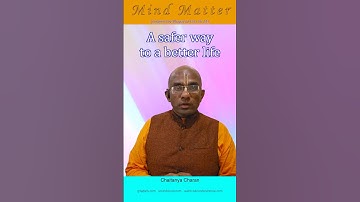 A safer way to a better life (Inspired by Bhagavad-Gita 16.24)