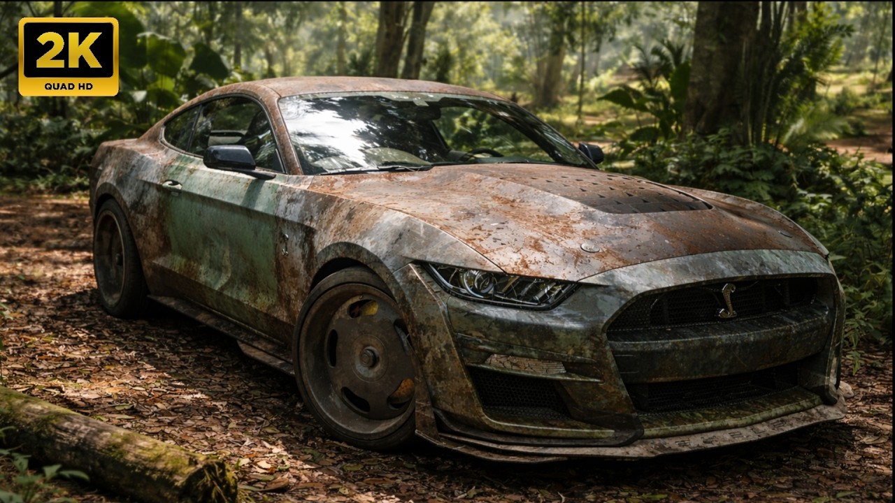 Abandoned Mustang GT500: The Ultimate 1000HP Restoration! | Forza Horizon 5