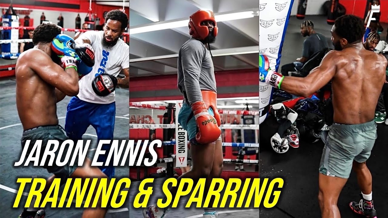 Jaron Ennis Training & Sparring YouTube