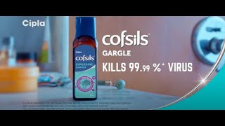 Cofsils Gargle For Good Health Cipla 45 Seconds Tamil