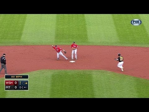 WSH@PIT: Desmond starts inning-ending double play
