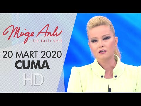 Müge Anlı İle Tatlı Sert 20 Mart 2020 | Cuma