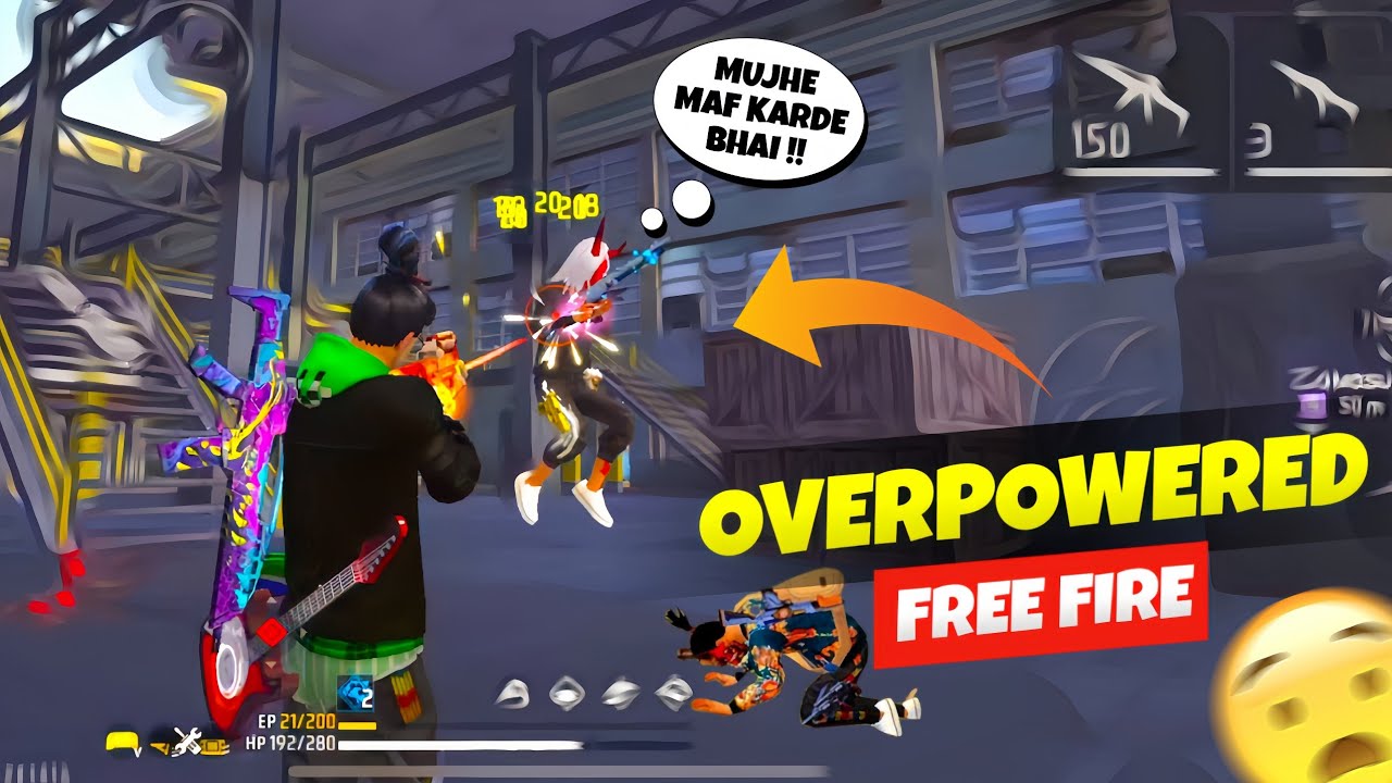 Enemy Toh Geya - BR Ranked FREE FIRE OVERPOWERED Gameplay - YouTube