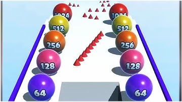 Ball Merge 2048 - Gameplay Walkthrough - Levels 21-30