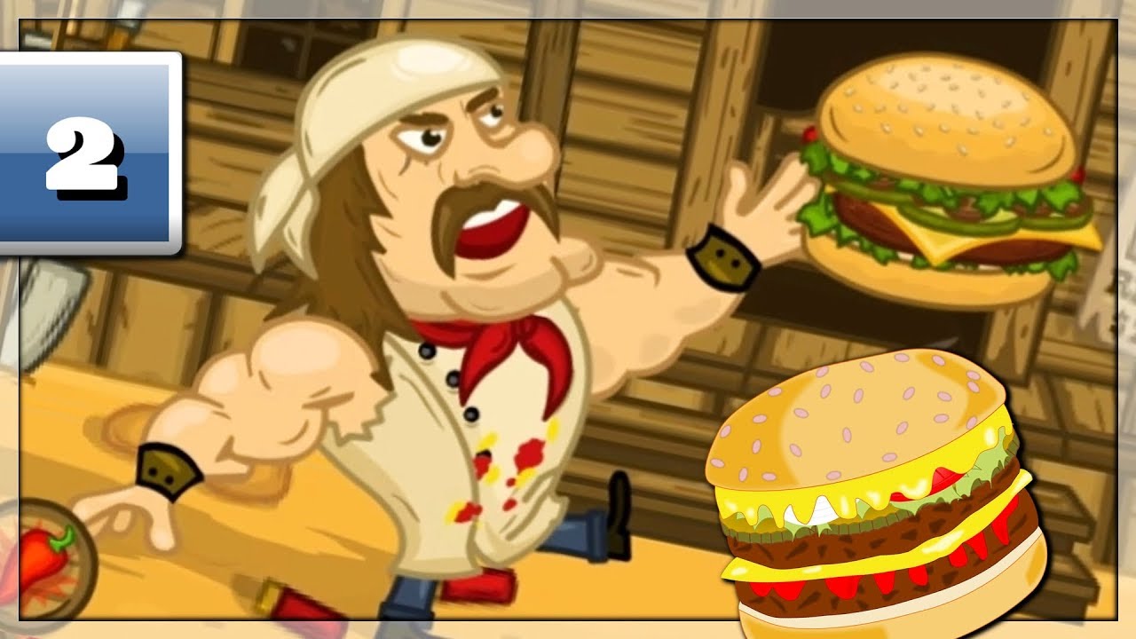 Jak Rzucać Hamburgerem Na Dzikim Zachodzie? Darmowe Gry Online - YouTube