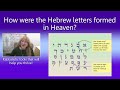 Sacred Hebrew Letters: The Divine Blueprint That Creates Reality From Nothing