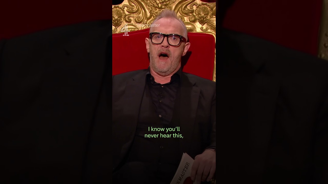 Greg Davies lets off some steam #Taskmaster