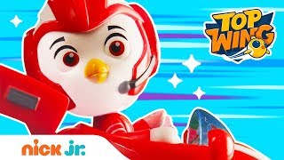 Top Wing to the Rescue 💪 Stop Motion Nick Jr. | Top Wing | Nick Jr.