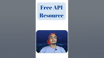 Nobody knows this Free API Resource