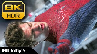 8K HDR • Cars Falling Down The Bridge (The Amazing Spider-Man) • Dolby 5.1