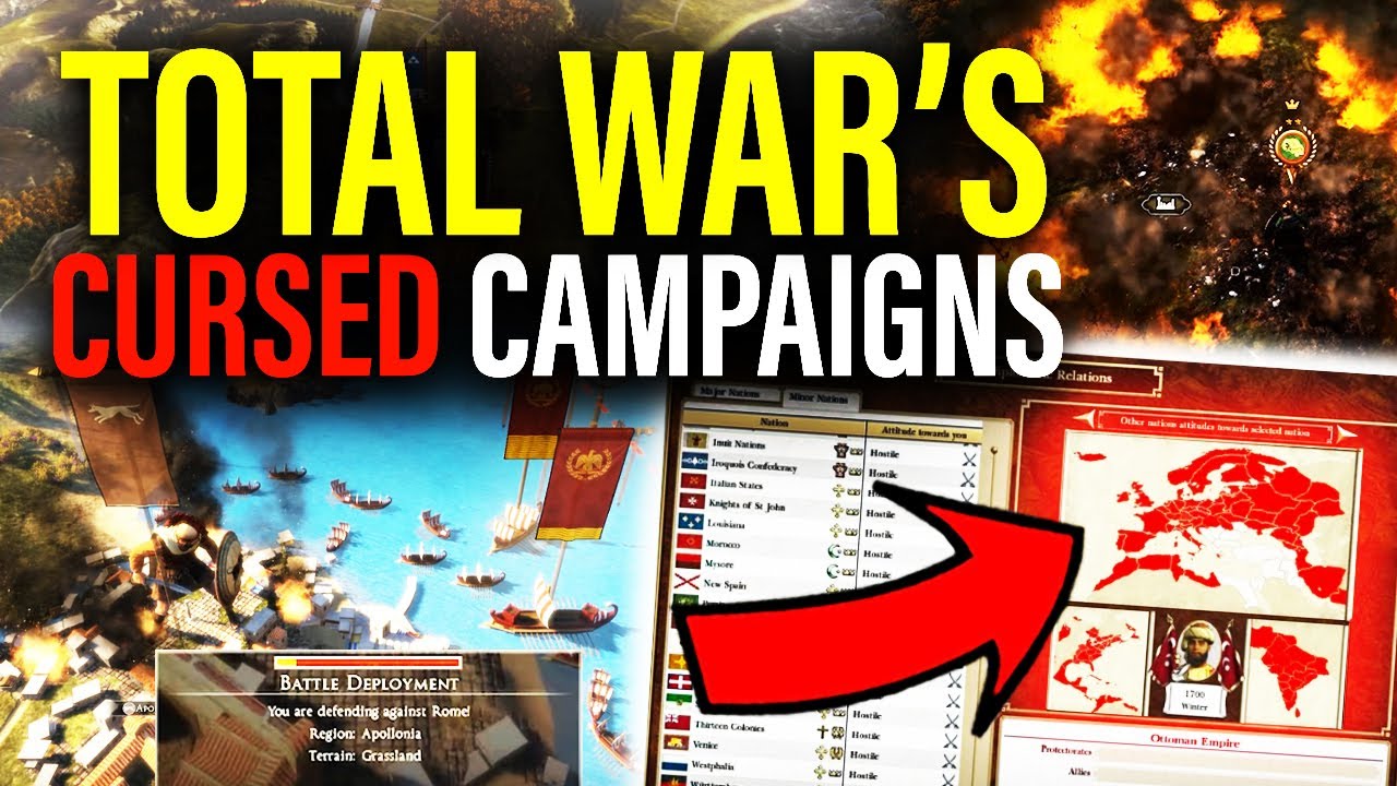 ВЫ ПОТЕРПИТЕ НЕУДАЧУ: 10 САМЫХ ПРОКЛЯТЫХ КАМПАНИЙ В Total War