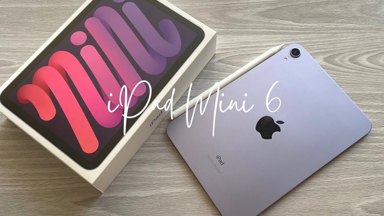 the new iPad MINI is so cute! Purple iPad Mini Unboxing 