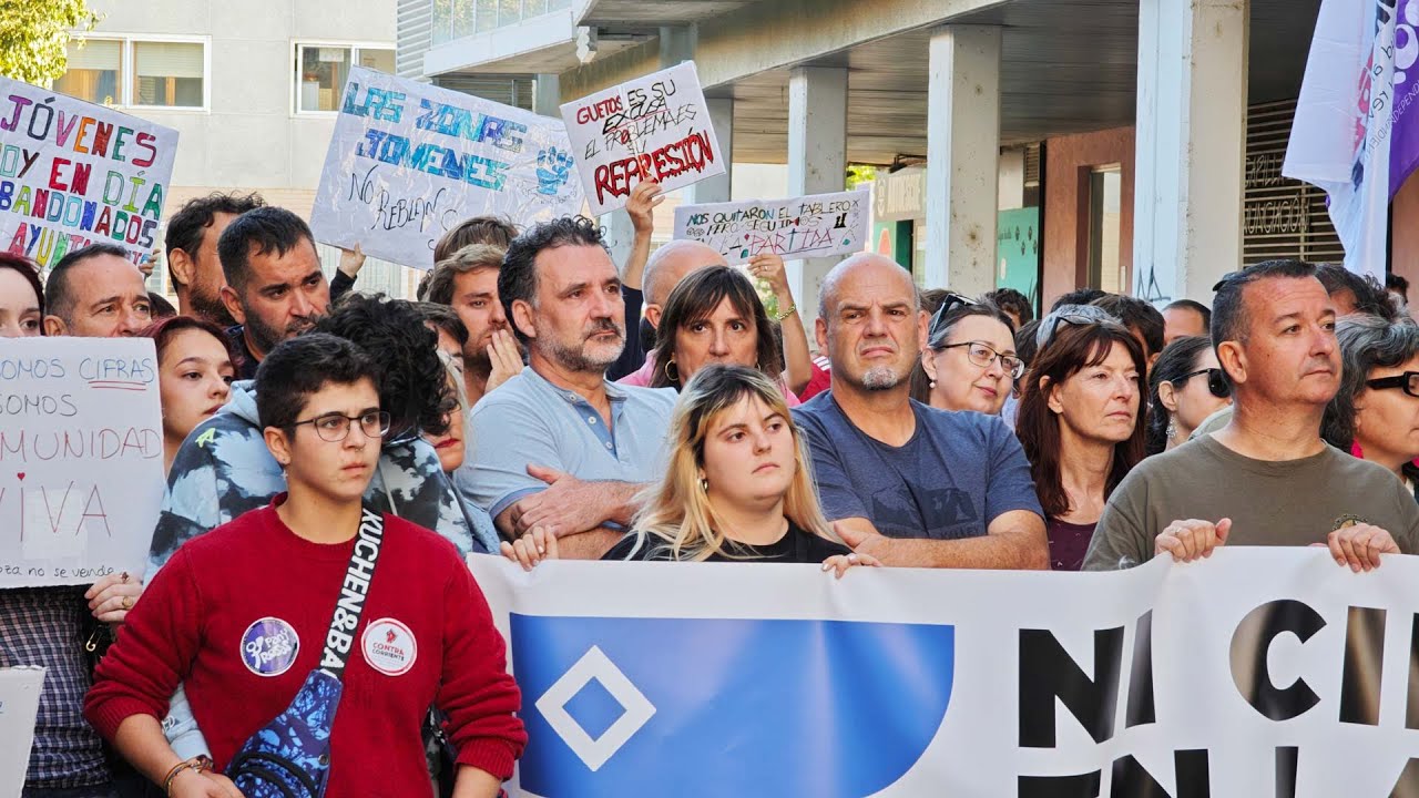Reportaje | "Hermosa oleada de solidaridad" en Parque Goya contra el ...
