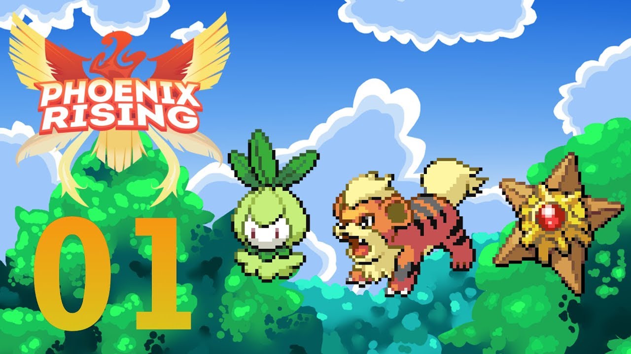 Starting a Journey | Pokémon Phoenix Rising Let's Play Episode 01 - YouTube