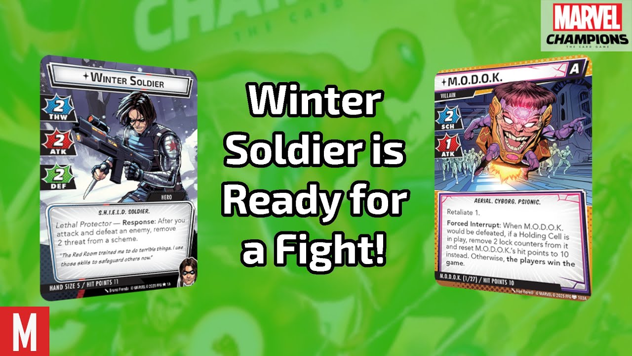 Winter Soldier Protection vs. MODOK | Marvel Champions