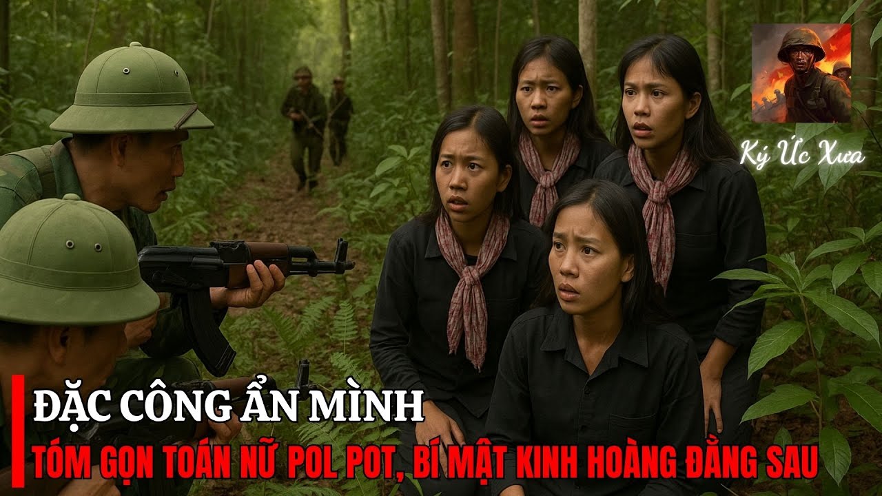 Đặc Công Ẩn Mình BẮT GỌN Toán Nữ Pol Pot –LỜI KHAI Gây CHẤN ĐỘNG Sở Chỉ Huy Địch | Biên Giới Tây Nam