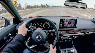 2022 Honda Civic Si - POV Test Drive (Binaural Audio)