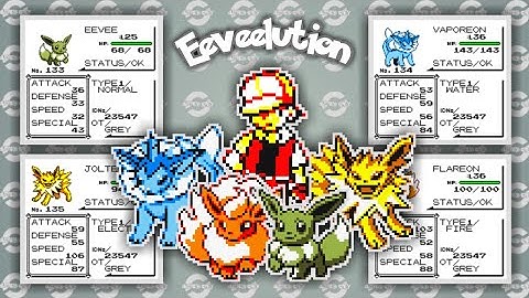 Pokemon Yellow - "Eeveelution" Eevee