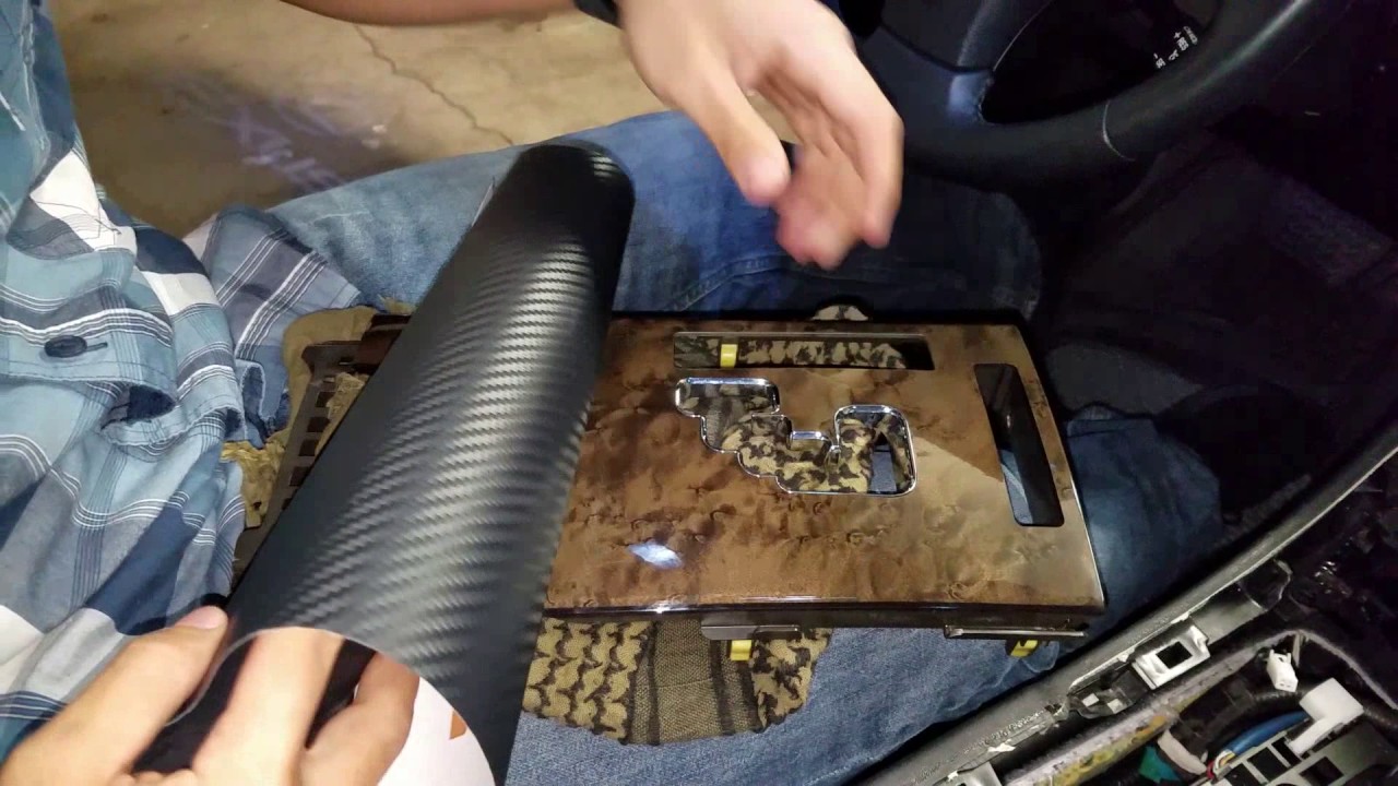 How to vinyl Wrap the interior of your car YouTube