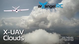 X-UAV Clouds - the perfect day to chase clouds... RUINED by the camera!