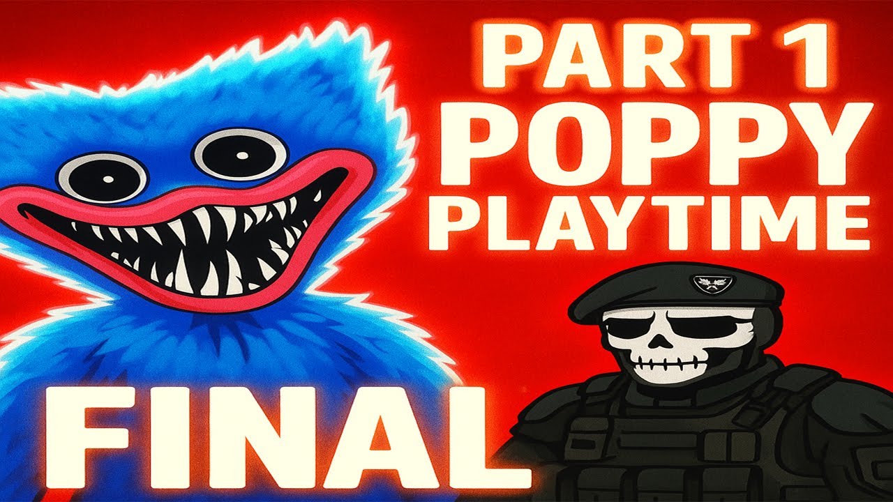 POPPY PLAYTIME | (SOLO) PART 1 - FINAL | CHAPTER 1: A TIGHT SQUEEZE!