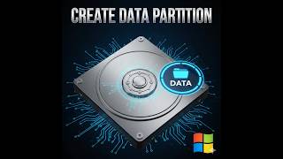 Create a Disk Drive Partition for DATA | Solution 4/100 Videos