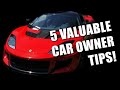 5 VALUABLE CAR MAINTENANCE TIPS! HOW TO TAKE CARE OF YOUR CAR, DO&#39;S AND DON&#39;TS.