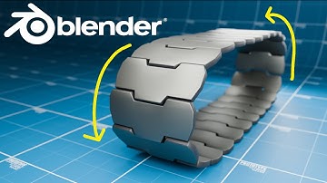 Blender: Make Rolling Tank Treads | EASY