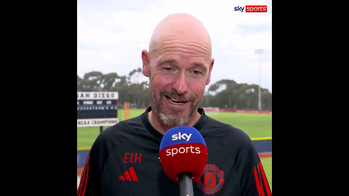 Manchester United manager Erik ten Hag refuses to comment on incoming signing Rasmus Højlund 🤐🔴