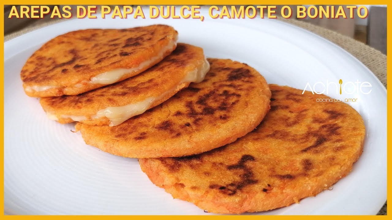 Сладкие папа Арепас (CC) | Восторг с двумя ингредиентами, которые будут очарованы