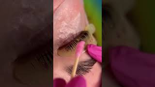 lash lift with me🔥 #lashlift #libeauty #shorts