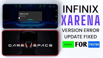 Infinix Xarena update version error failed to load solution for All infinix