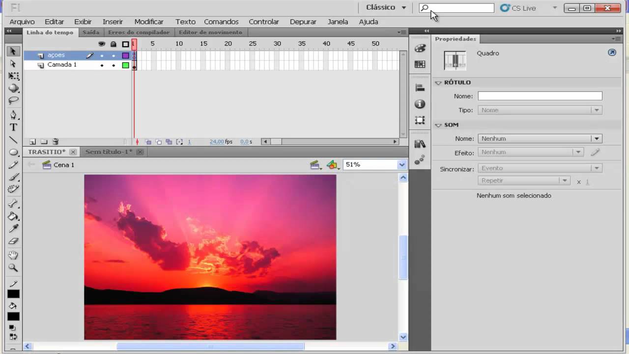 Curso de Flash CS5 Intermediário - Aula 47 - YouTube
