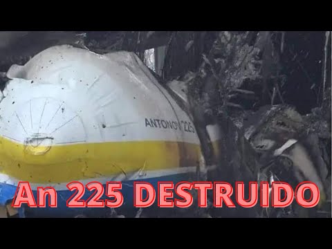 El avión más grande del mundo, destruido por los rusos