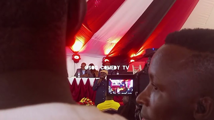 Raila Odinga Live at Fred Omondi Funeral Service.😭💔
