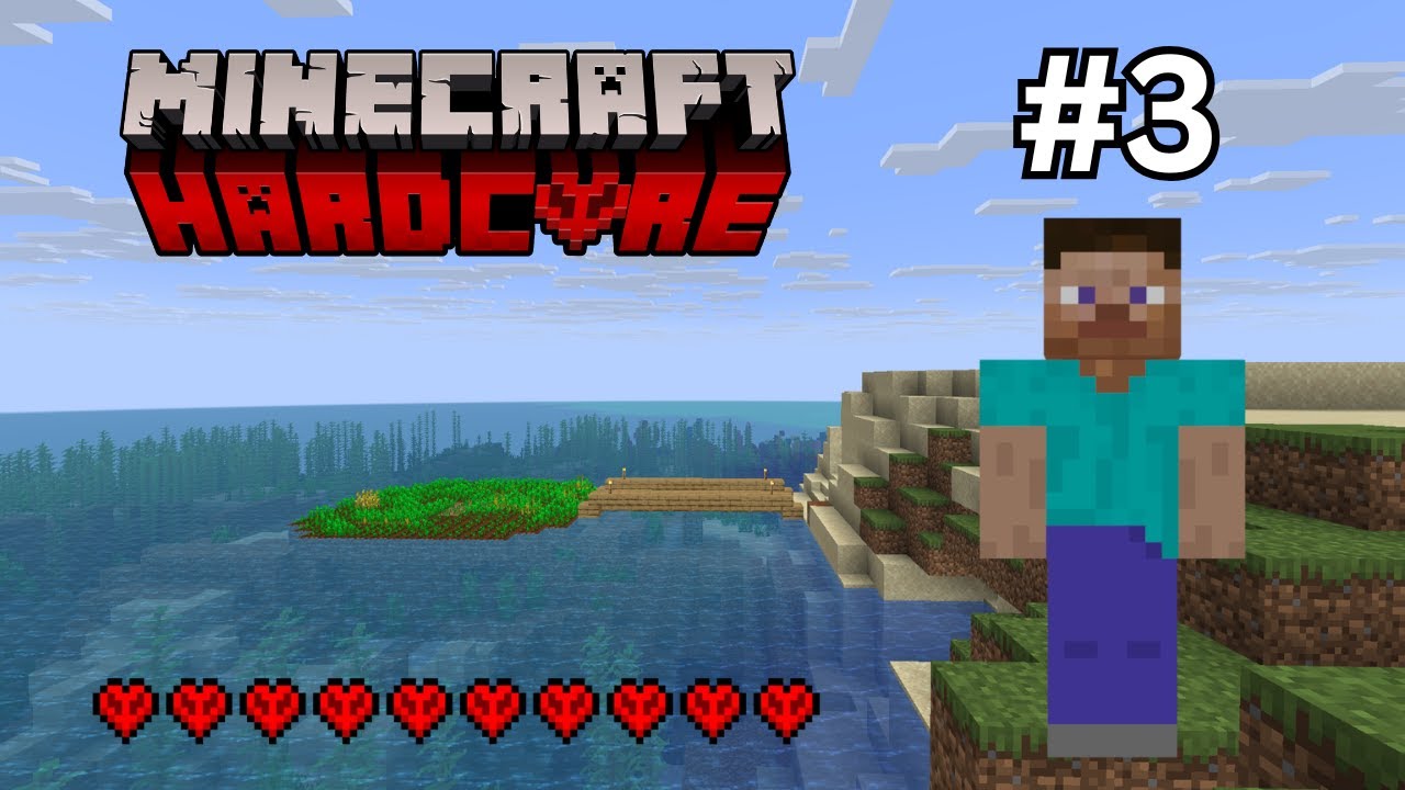 Minecraft Hardcore Survival – Expanding My Farm | Ep. 3 - YouTube