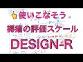 褥瘡の評価スケール［DESIGN R］